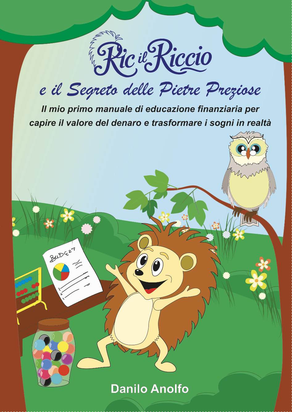 Copertina Ric il Riccio e il Segreto delle Pietre Preziose