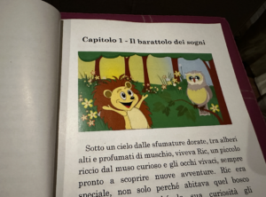 Tavola illustrata tratta da Ric il Riccio